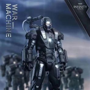 ZD Toy 7-Inch Iron Man War Machine Mark 1 Action Figure