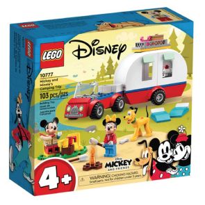 LEGO Disney 10777 Mickey &amp; Friends - Mickey Mouse and Minnie Mouse&#039;s Camping Trip (103 Pieces)