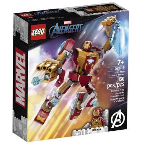 LEGO Marvel 76203 Iron Man Mech Armor (130 Pieces)