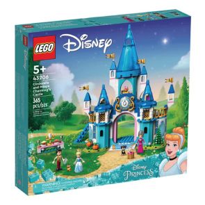 LEGO Disney 43206 Cinderella and Prince Charming’s Castle (365 Pieces)