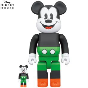 Bearbrick 100% &amp; 400% Mickey Mouse 1930&#039;s Poster