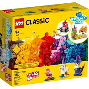 LEGO 11013 Creative Transparent Bricks