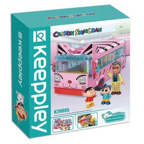 Keeppley Shin-Chan Cat-Liked School Bus (467268)