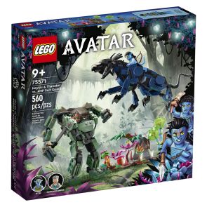 LEGO Avatar 75571 Neytiri &amp; Thanator vs. AMP Suit Quaritch (560 Pieces)