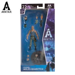 McFarlane Toys Disney Avatar 7&quot; Figure Wave 1 - Colonel Miles Quaritch (16303)