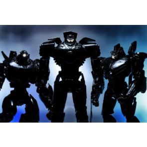 NECA SDCC Pacific Rim “End Titles” Jaeger Action Figure 3-Pack