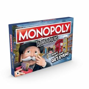 Hasbro Monopoly For Sore Losers Board Game