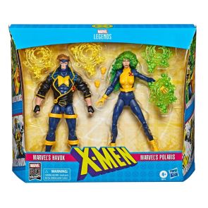 Hasbro Marvel Comics 80th Anniversary Marvel Legends Havok &amp; Polaris Two-Pack
