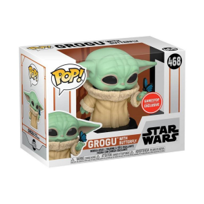 FUNKO POP! Star Wars: Mandalorian - Child with Butterfly (IE)
