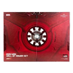 ZD Toys 4-inch Scale Iron Man Set With Hall Of Armor (1924) (680535)