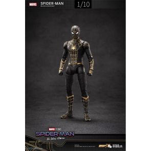 ZD Toys 1/10 Scale Spiderman Black &amp; Gold Suit (68025)