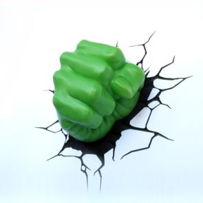 3D LightFX Marvel Hulk Hand/Fist Deco Light