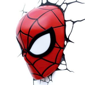 3D LightFX Marvel Spiderman Mask Deco Light