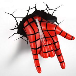 3D LightFX Marvel Spiderman Hand Deco Light