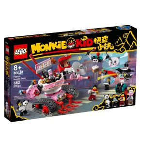LEGO Monkie Kid 80026: Pigsy&#039;s Noodle Tank (662 Pieces)