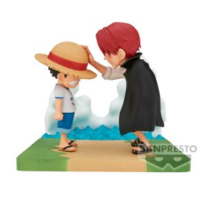 Banpresto One Piece World Collectable Figure Log Stories Monkey.D.Luffy &amp; Shanks (88302)