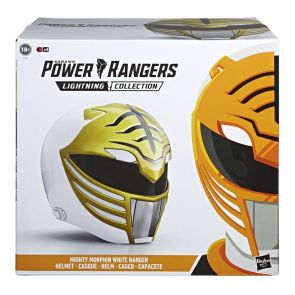 HASBRO Power Rangers Lightning Collection Mighty Morphin White Ranger Helmet