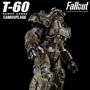 ThreeZero 1/6 Scale Fallout T-60 Camouflage Power Armor