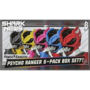 HASBRO Power Rangers Lightning Collection In Space Psycho Ranger 5-Pack