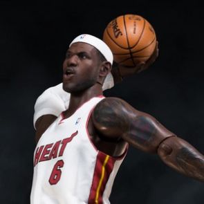 Enterbay 1/6th Scale NBA Collection LeBron James Collectible Figure