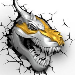 3D LightFX Transformers Grimlock Deco Light