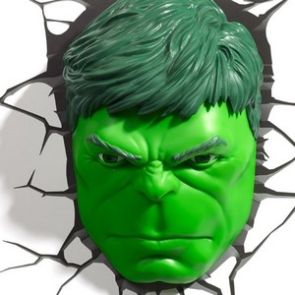 3D LightFX Marvel Hulk Face Deco Light