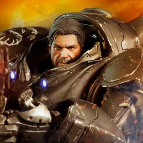Sideshow 1/6th Scale StarCraft II Raynor Figure