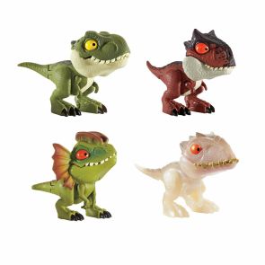 Mattel Jurassic World Snap Squad Mini Figures Set of 4 (Wave 2)
