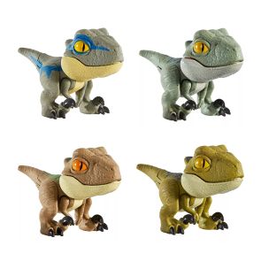 Mattel Jurassic World Snap Squad Mini Figures Set of 4 (Wave 3)