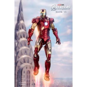 ZD Toys Zhongdong Toy 7-Inch Iron Man Mark 7 Action Figure