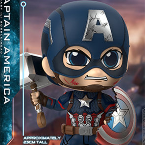 Hot Toys COSB659 Captain America Cosbaby (L) Bobble-Head