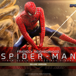Hot Toys MMS662 Spider-Man: No Way Home - 1/6th scale Friendly Neighborhood Spider-Man Collectible Figure (Deluxe Version)