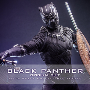 Hot Toys MMS671 Black Panther Legacy - 1/6th scale Black Panther (Original Suit) Collectible Figure