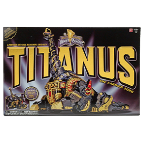 Bandai Power Rangers Legacy Titanus (Limited Black &amp; Gold Edition)