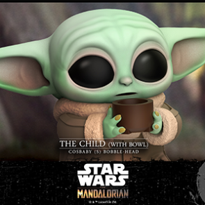 Hot Toys COSB747 The Child (With Bowl) Cosbaby (S) Bobble-Head