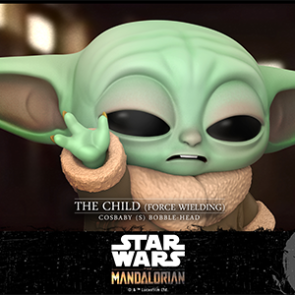 Hot Toys COSB744 The Child (Force Wielding) Cosbaby (S) Bobble-Head