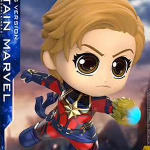 Hot Toys COSB663 Captain Marvel (Battling Version) Cosbaby (S) Bobble-Head