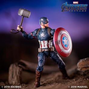 Hasbro Marvel Legends Avengers Endgame Captain America Action Figure
