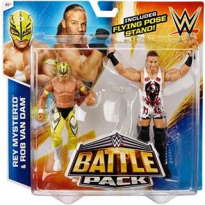 WWE Battle Packs 33 Rob Van Dam VS Rey Mysterio