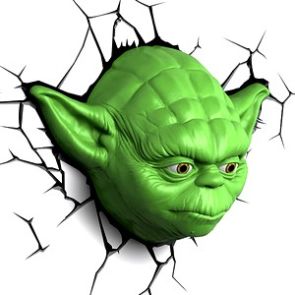 3D LightFX Star Wars Yoda Deco Light